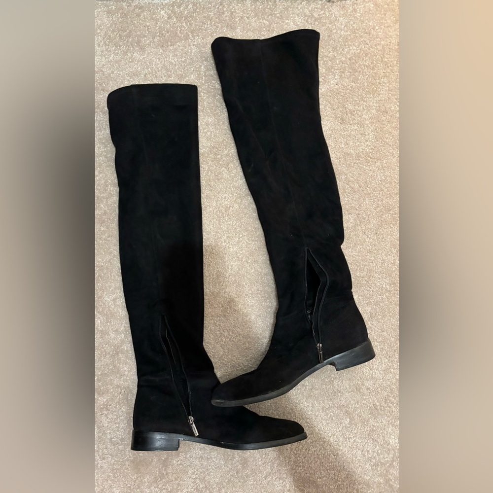 Vince Camuto Black Over-the-Knee Boots
